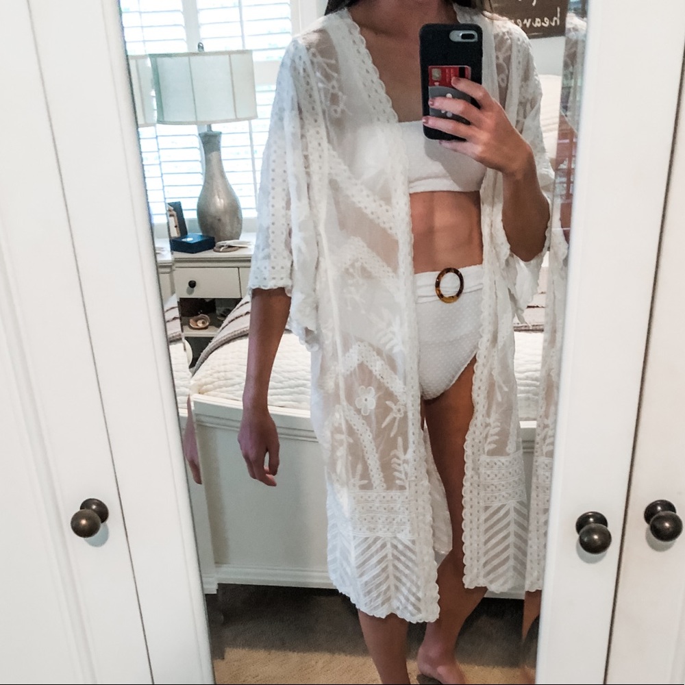 Lace kimono coverup new with tags!